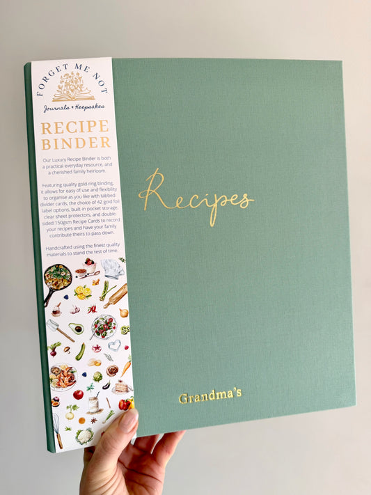 Family Recipes Journal - A Generational Keepsake
