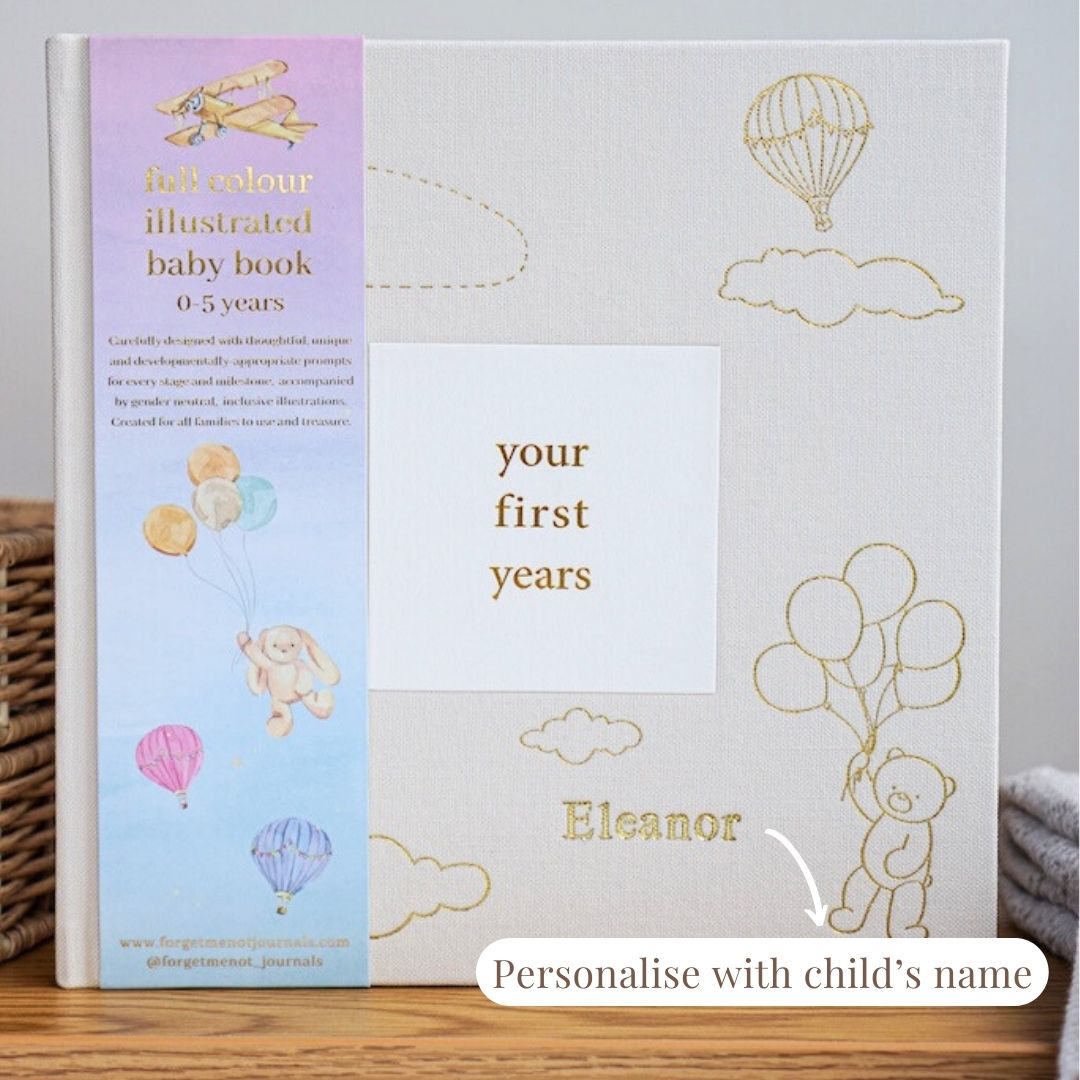 Personalised Baby Record Book | Your First Years