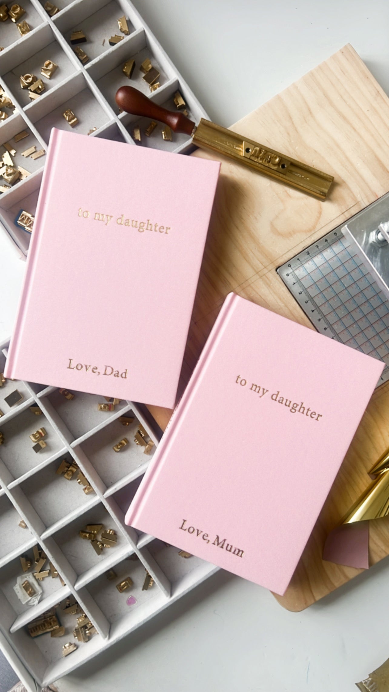 personalised baby journal | to my daughter | classic edition baby shower gift