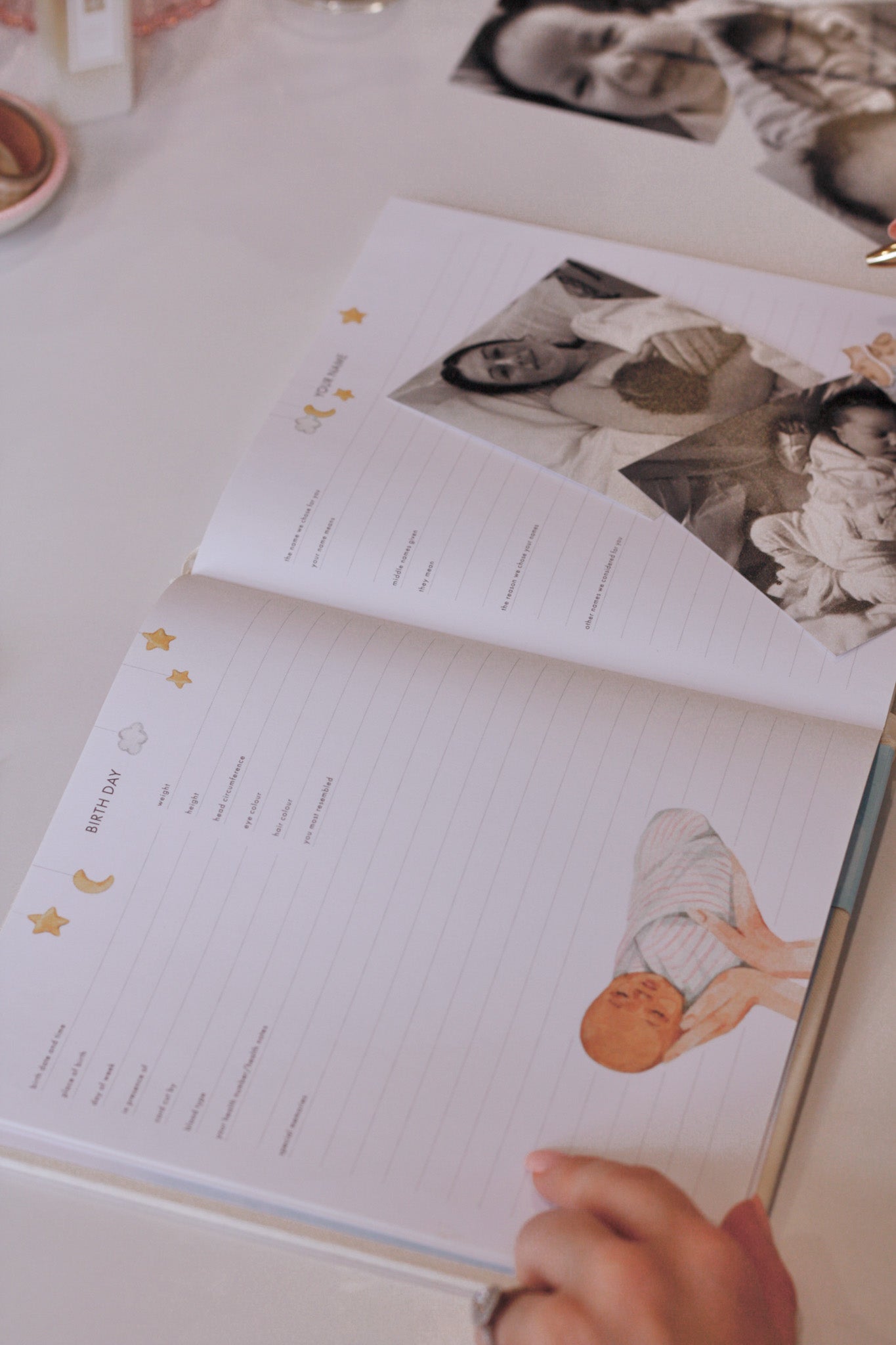 Personalised Baby Record Book | Your First Years