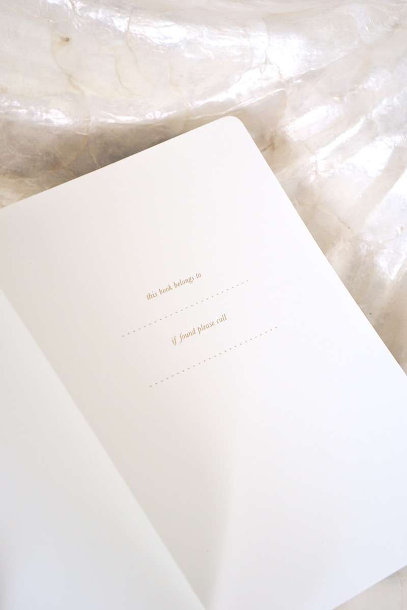 Personalised Notebook | Softcover Leather Bullet Journal