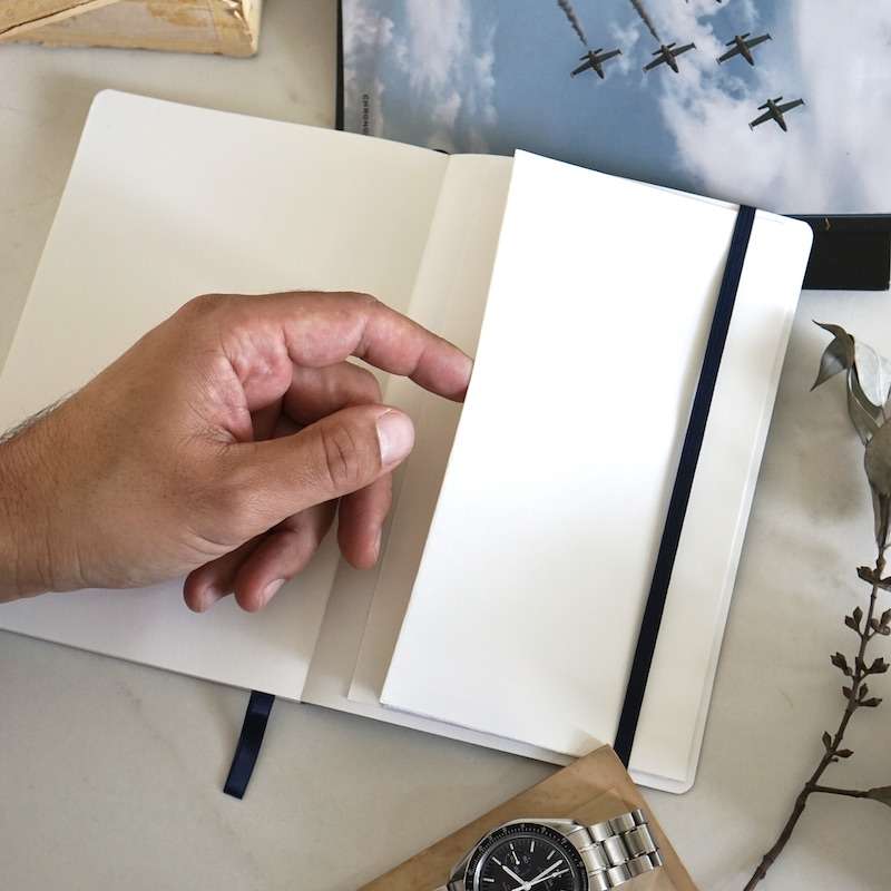 Personalised Notebook | Softcover Leather Bullet Journal