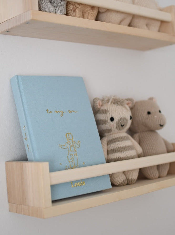 baby journal | to my son illustrated | personalised baby gift