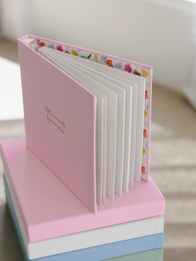 Pink Rose Luxury Photo Album & Keepsake Box
