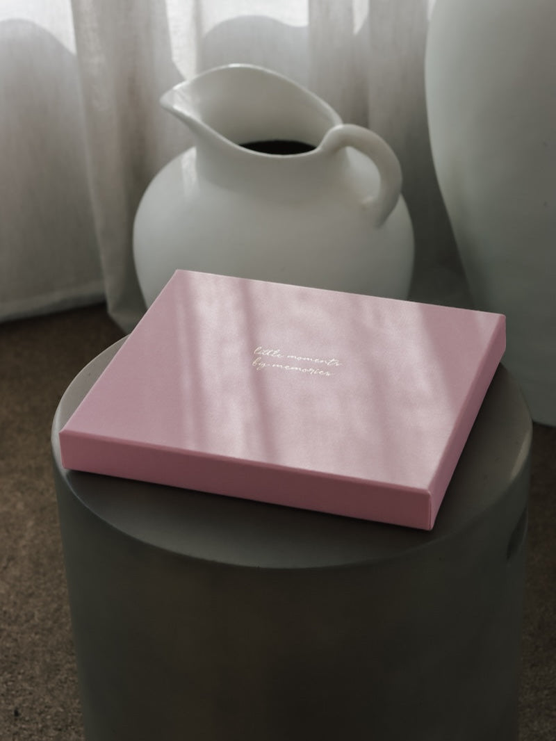 Pink Rose Luxury Photo Album & Keepsake Box