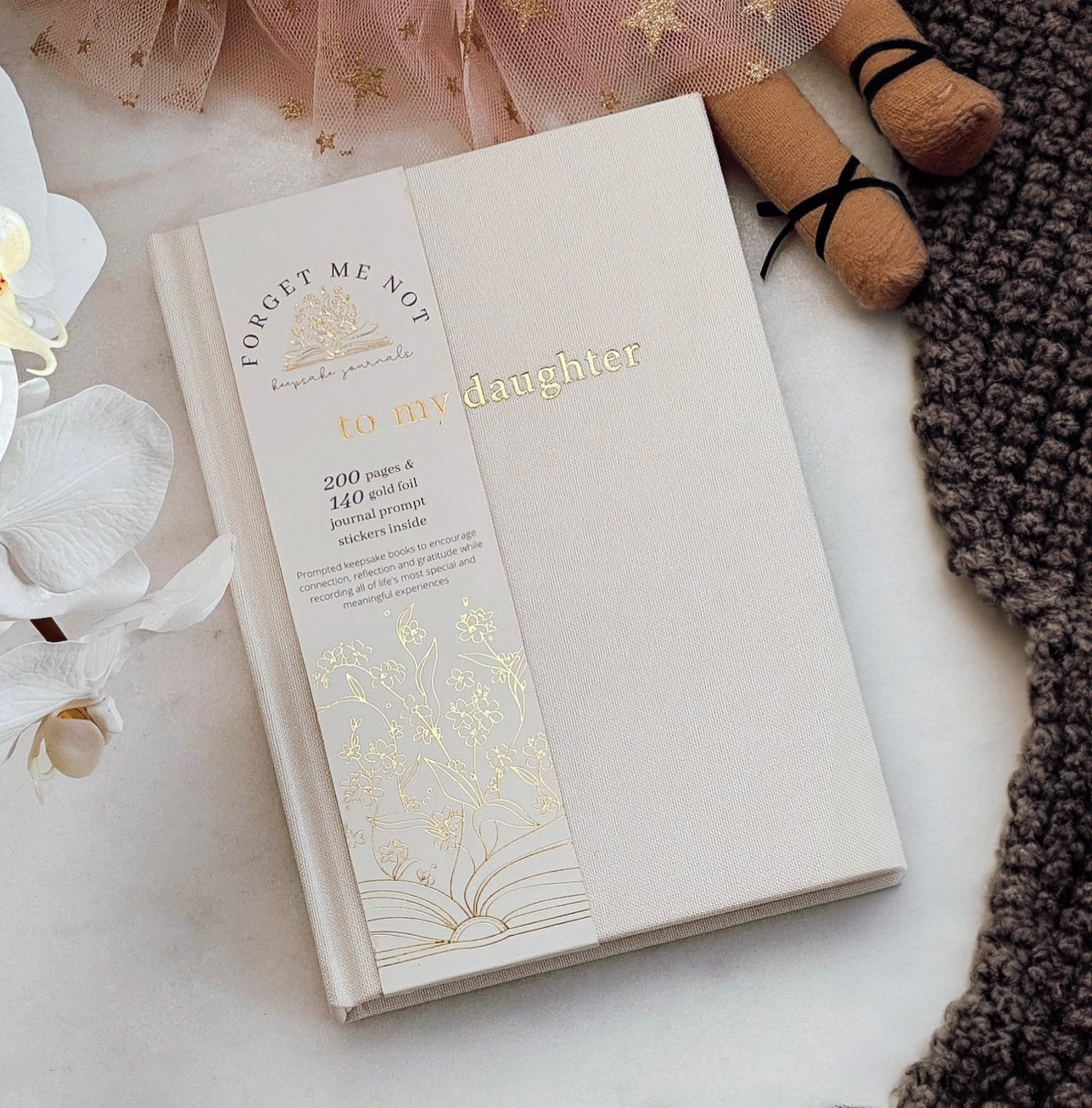 personalised baby journal | to my daughter | classic edition baby shower gift