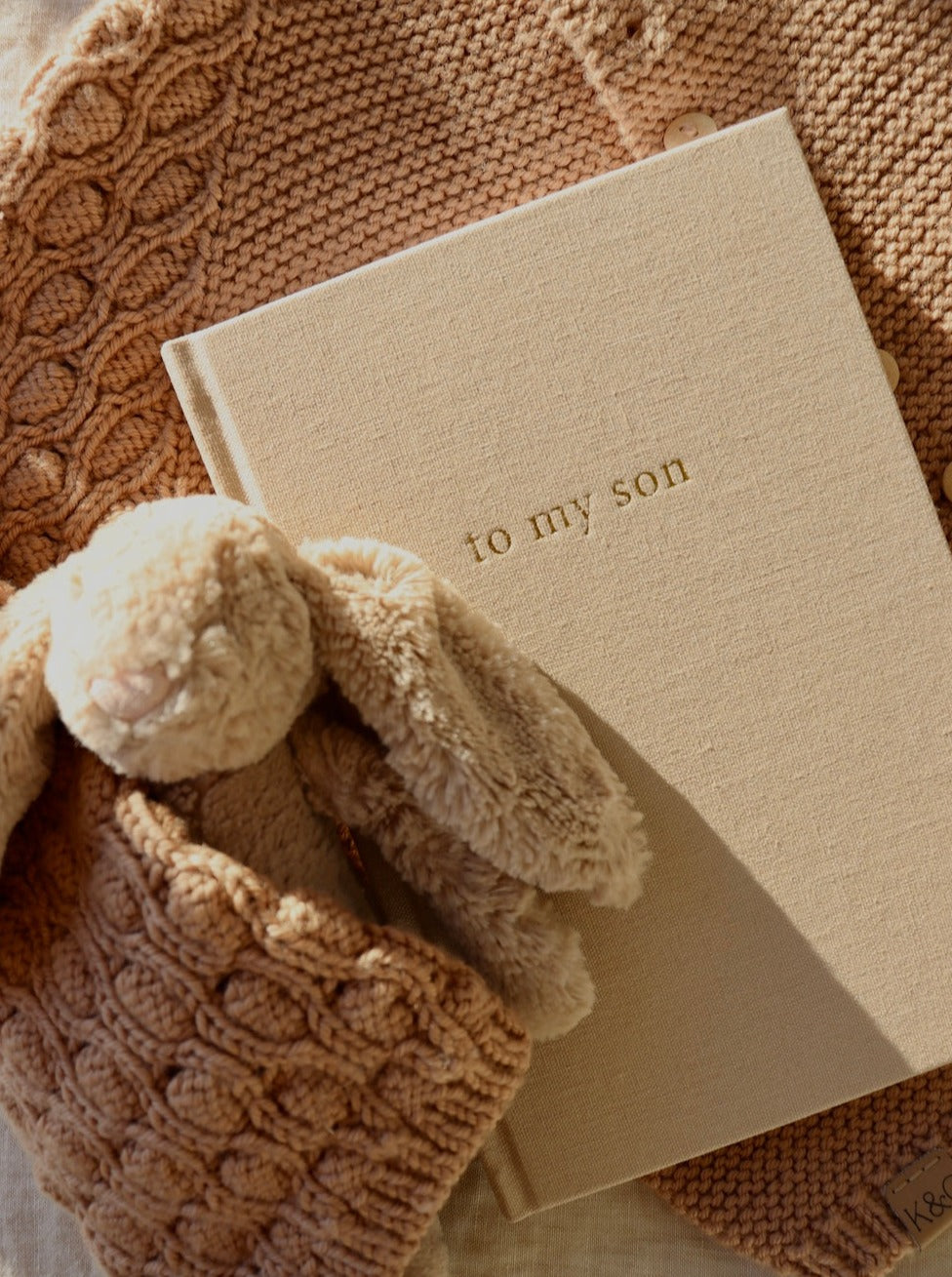 personalised baby journal | to my son | classic edition baby shower gift