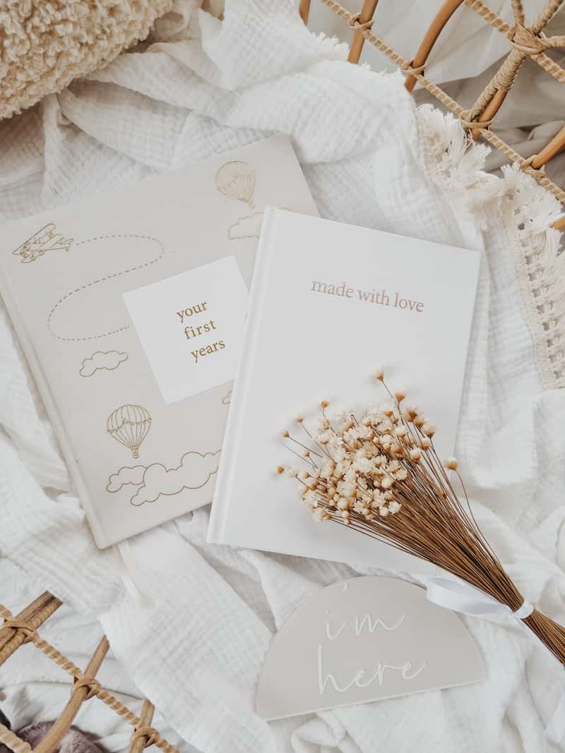 Pregnancy Journal & Baby Book Bundle