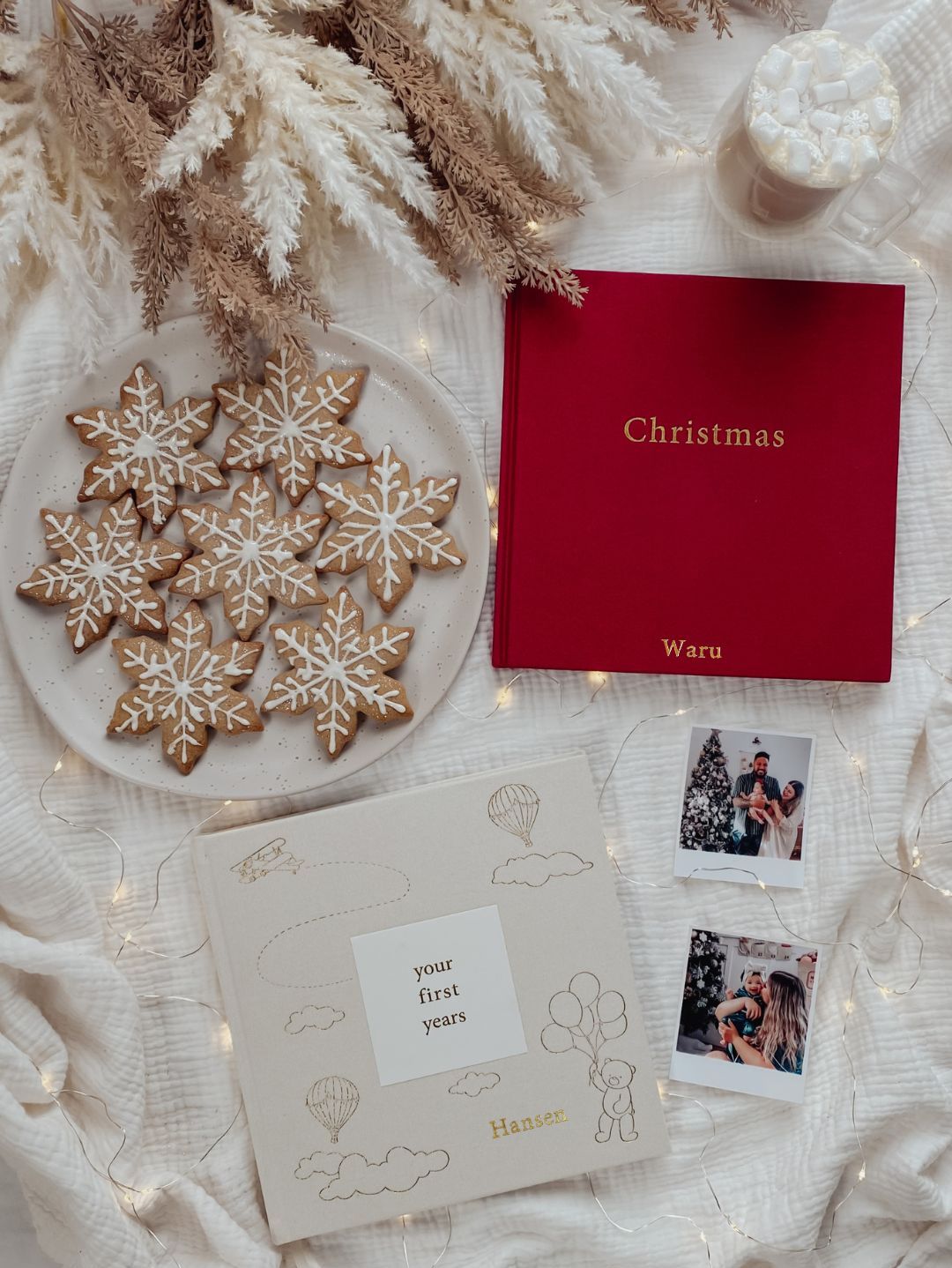 Baby Book Bundle | Your First Years & Christmas Memory Book