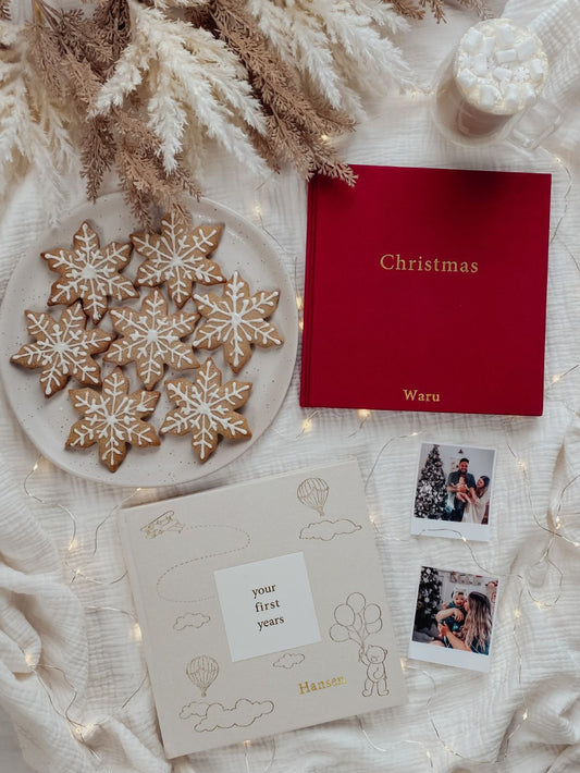 Baby Book Bundle | Your First Years & Christmas Memory Book