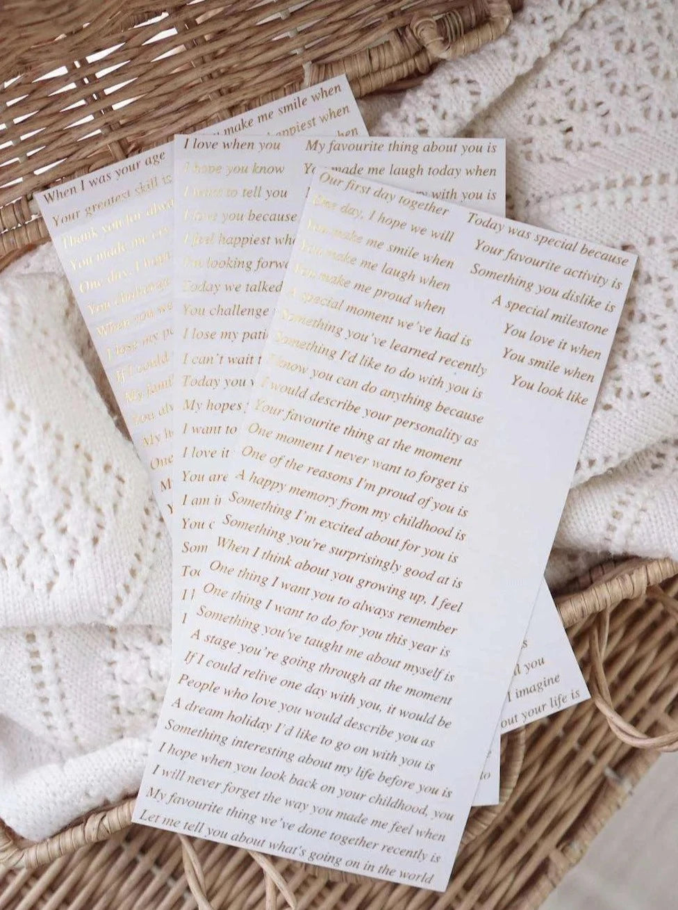 personalised baby journal | to my child