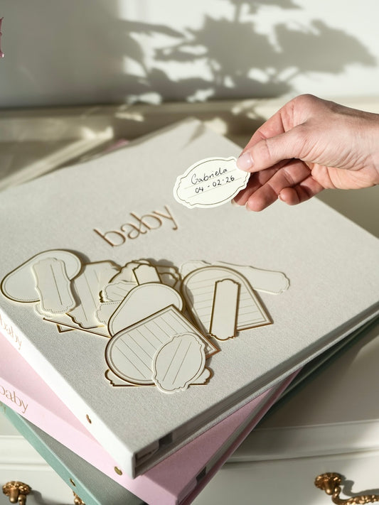 Photo Album Caption Cards