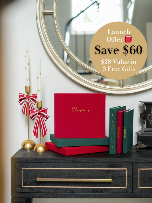 Bundle | Christmas Photo Album & Memory Book