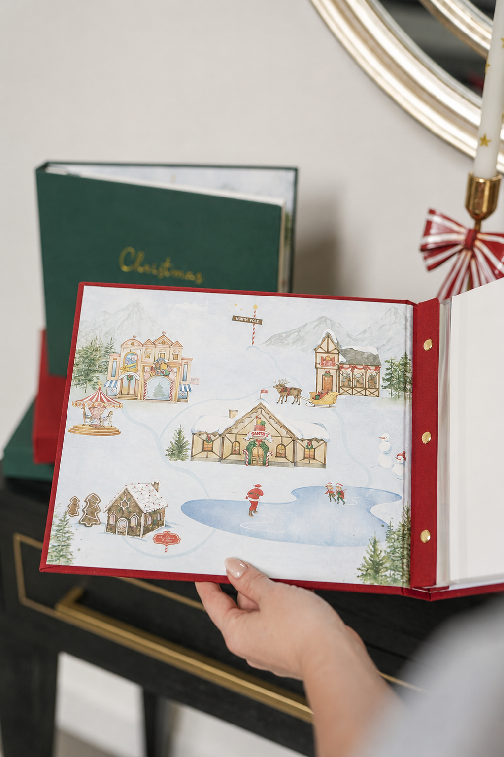Inside the Luxury Christmas Photo Album