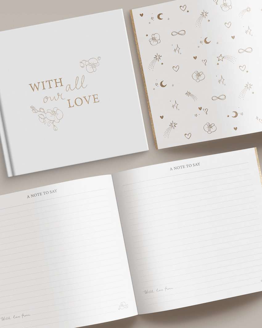 Personalised Guest Book With Love