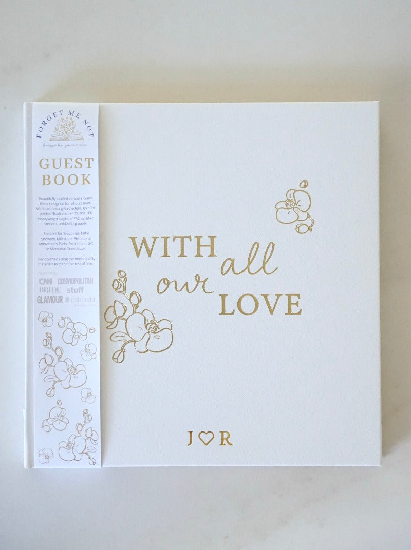 Personalised Guest Book With Love