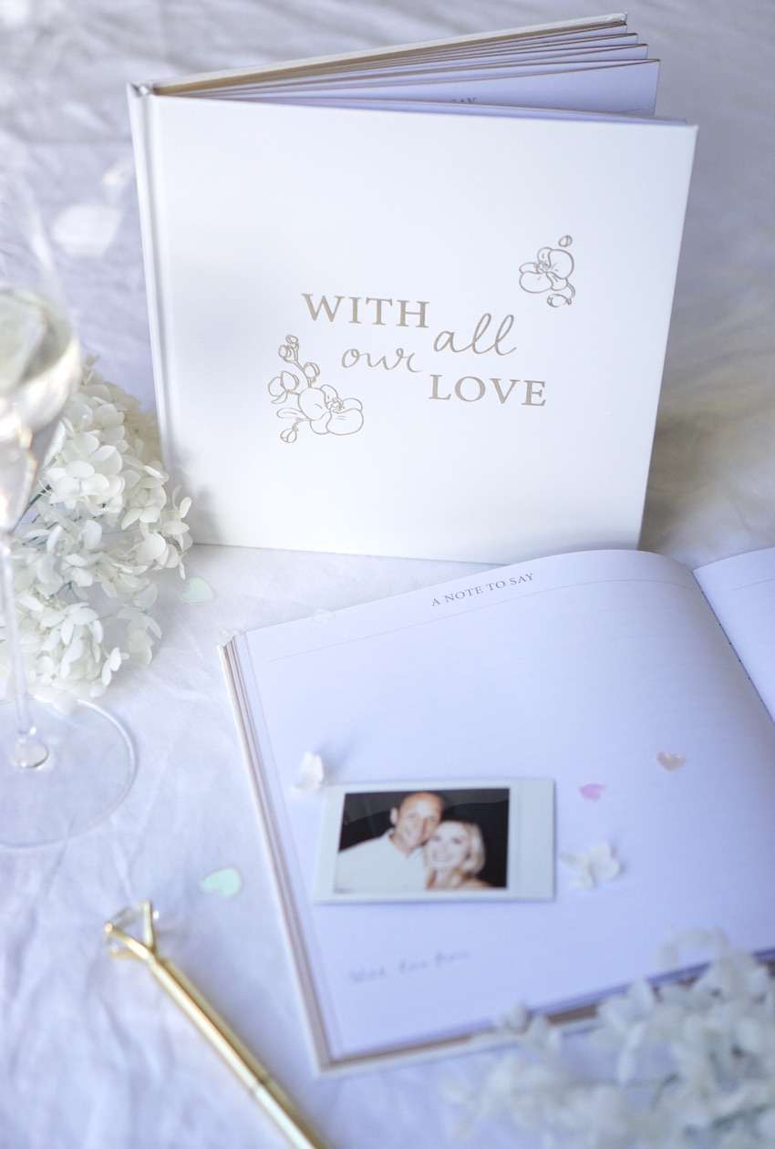 Personalised Guest Book With Love