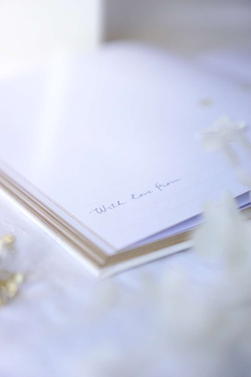 Personalised Guest Book With Love