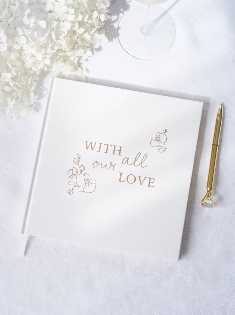 Personalised Guest Book With Love