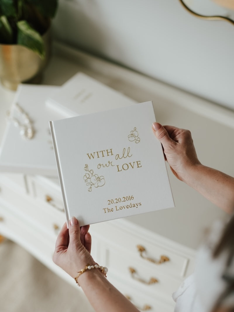 Personalised Wedding Planner Book + Free Guest Book