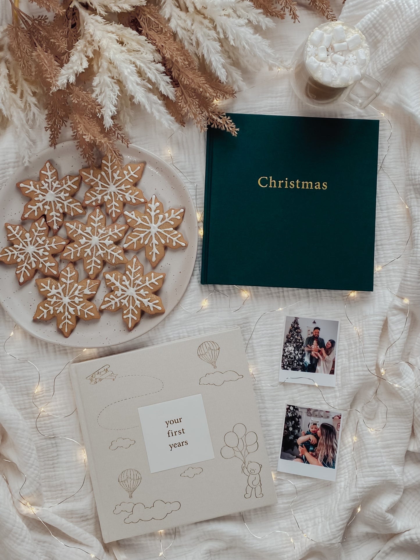 Baby Book Bundle | Your First Years & Christmas Memory Book