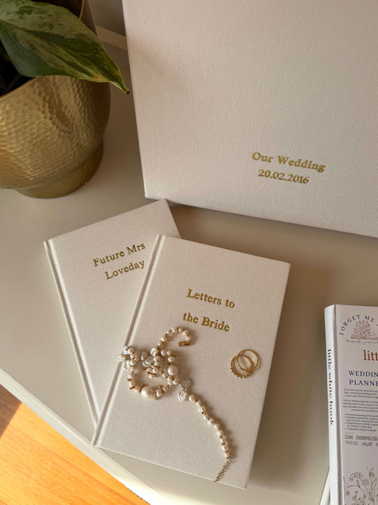 Letters to the Bride Journal — Personalised Keepsake