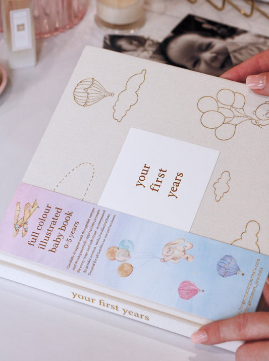 Personalised Baby Record Book | Your First Years