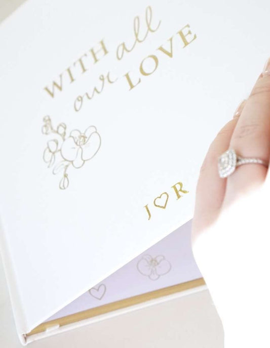 Personalised Guest Book With Love