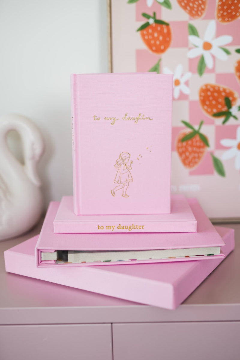 Pink Rose Photo Album & Journal Bundle
