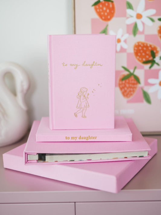Pink Rose Photo Album & Journal Bundle