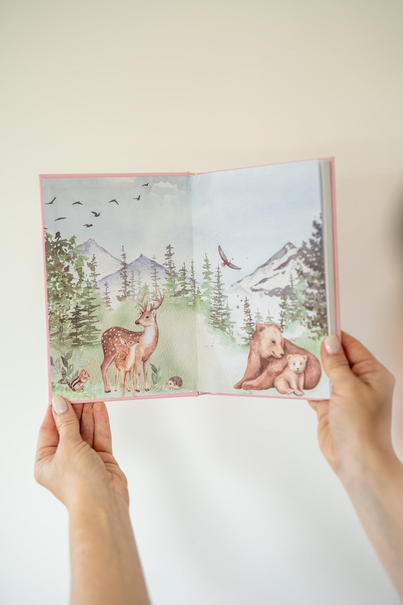 Pink Rose Photo Album & Journal Bundle