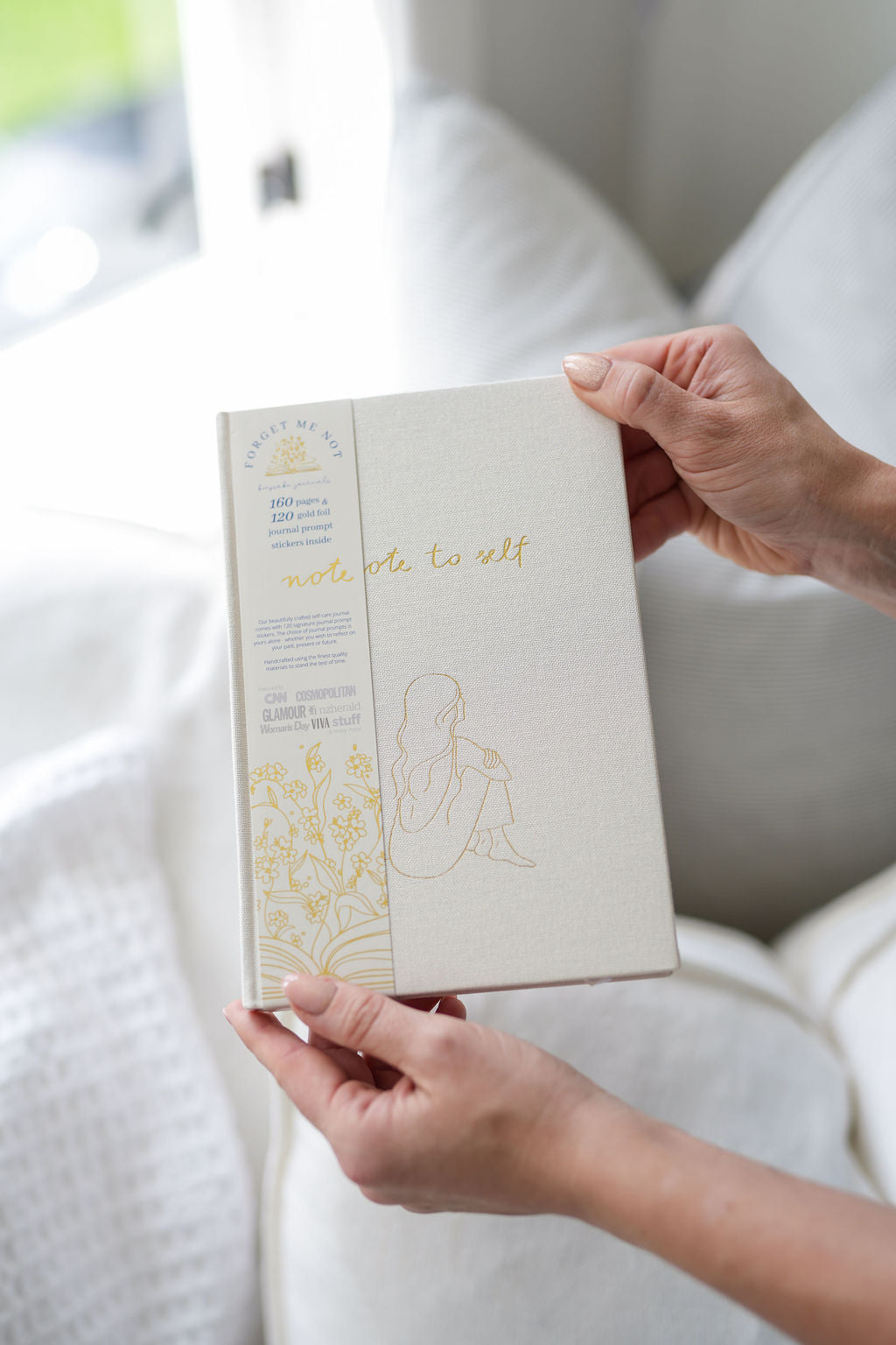 Personalised Gratitude Journal | Note to Self | Illustrated