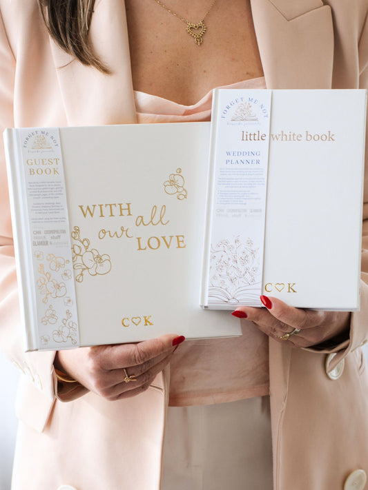 Essential Bundle: Wedding Planner Book, Guest Book & Planning PDFs