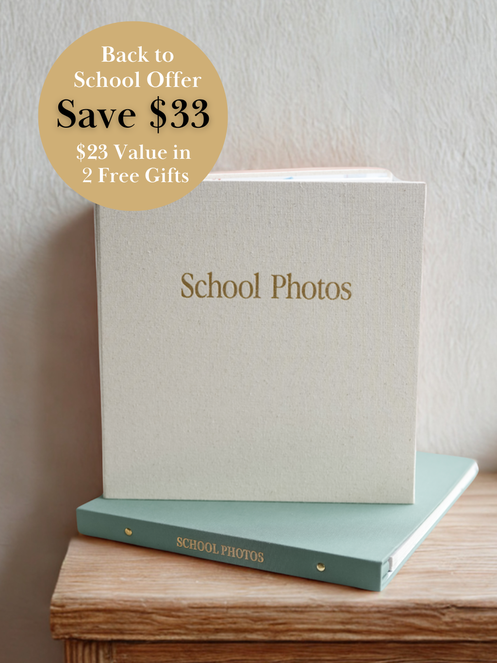 School Photo Album | Luxury Memory Book