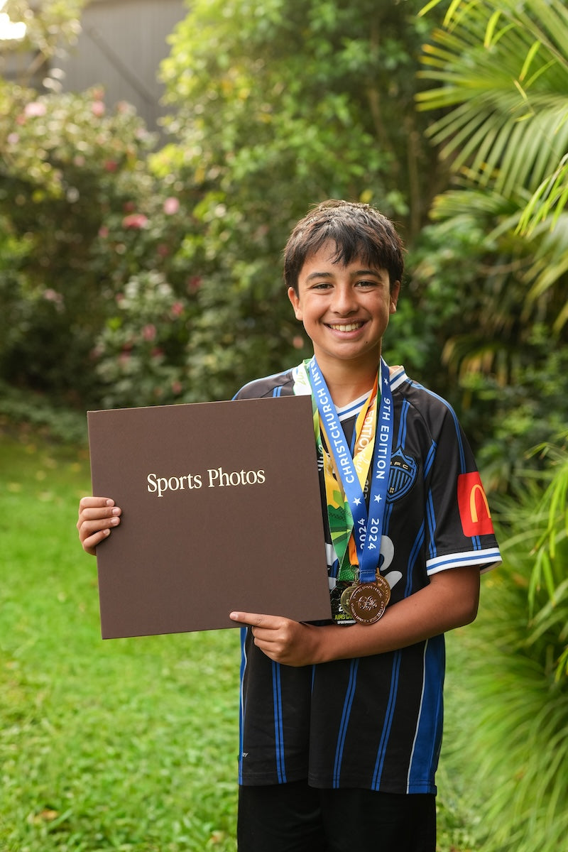 Sports Photos Album | Luxury Memory Book