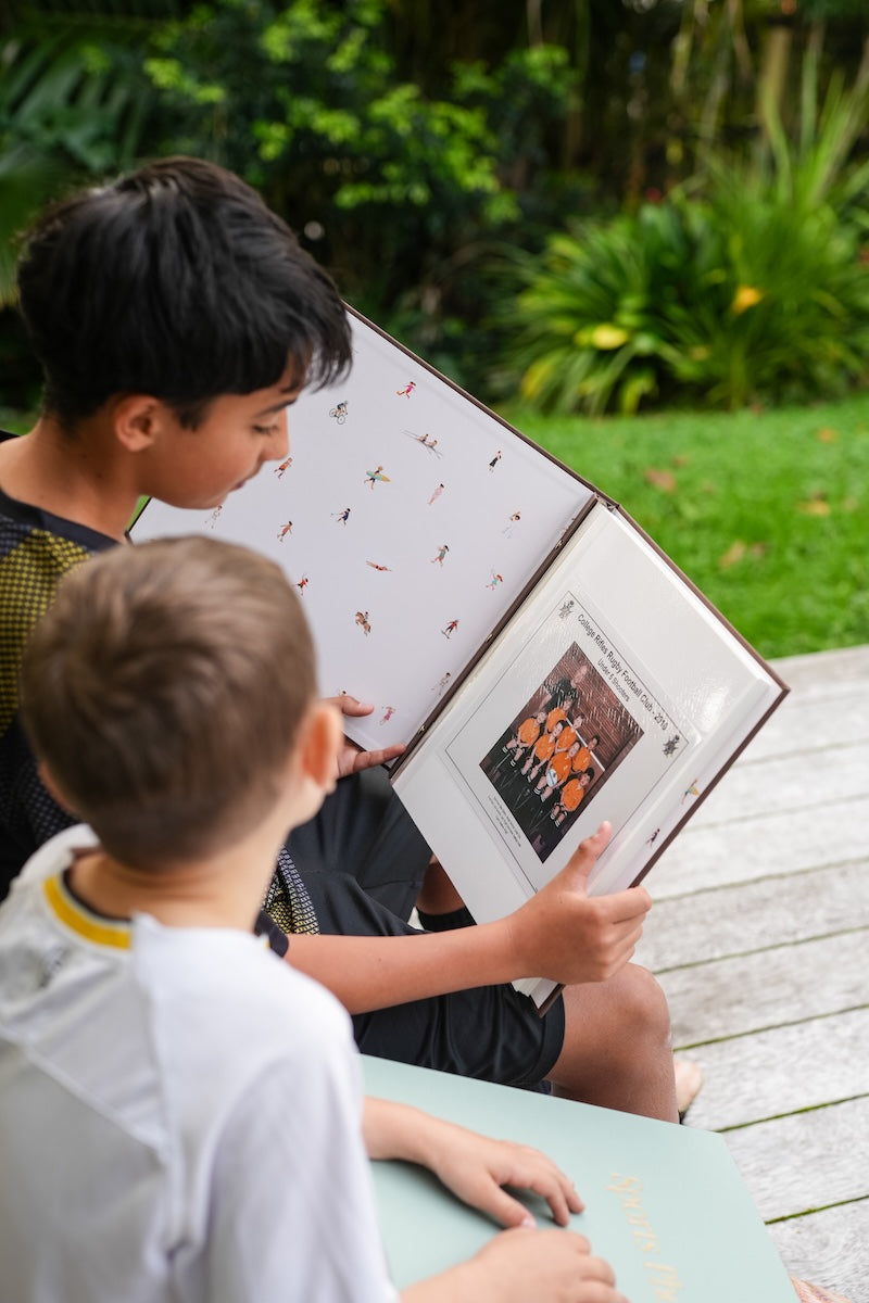 Sports Photos Album | Luxury Memory Book