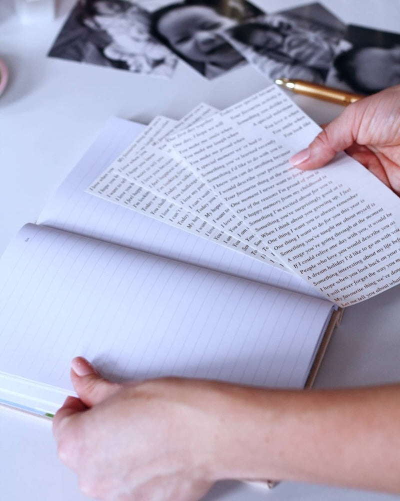 personalised baby journal | to my child