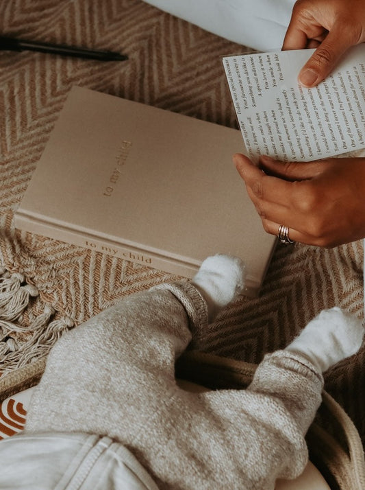 personalised baby journal | to my child