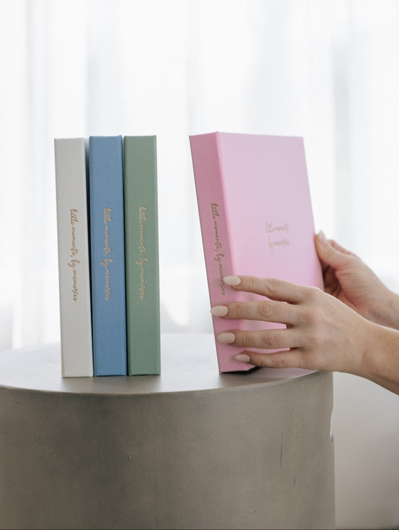 Luxury Linen Photo Album & Keepsake Box