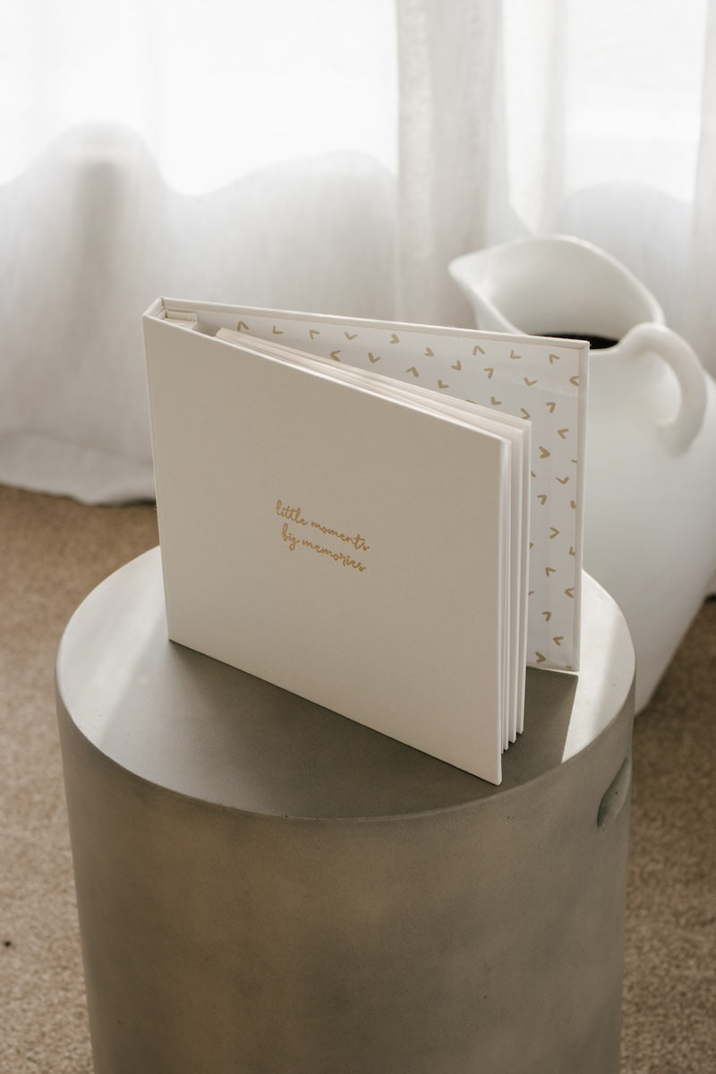 Luxury Linen Photo Album & Keepsake Box