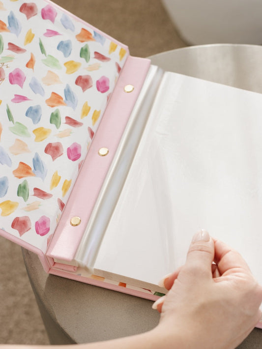 Pink Rose Luxury Photo Album & Keepsake Box