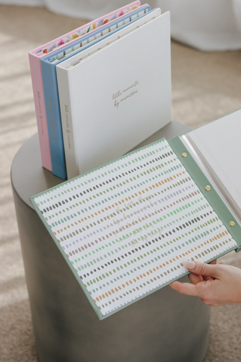 Luxury Linen Photo Album & Keepsake Box