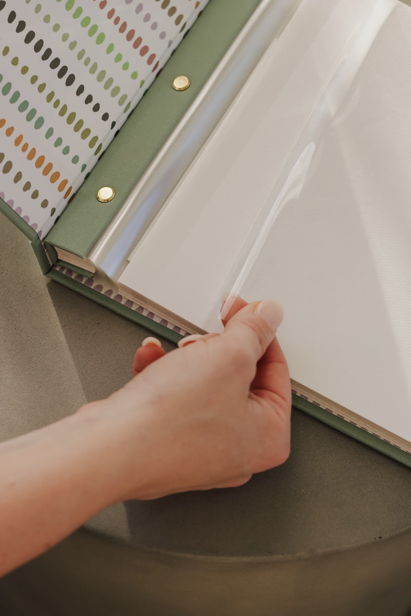 Luxury Linen Photo Album & Keepsake Box