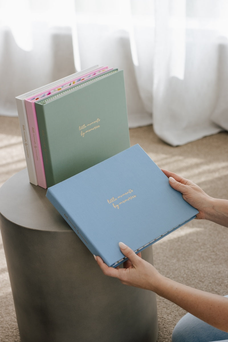 Luxury Linen Photo Album & Keepsake Box