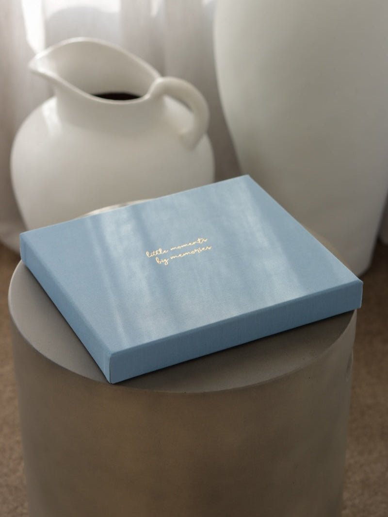 Luxury Linen Photo Album & Keepsake Box