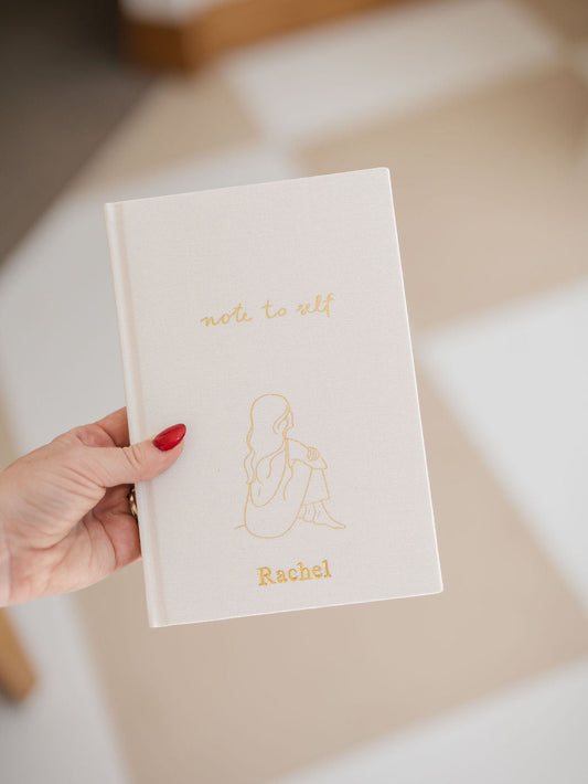 Personalised Gratitude Journal | Note to Self | Illustrated