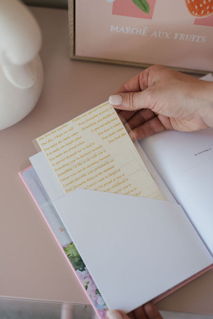 Pink Rose Photo Album & Journal Bundle