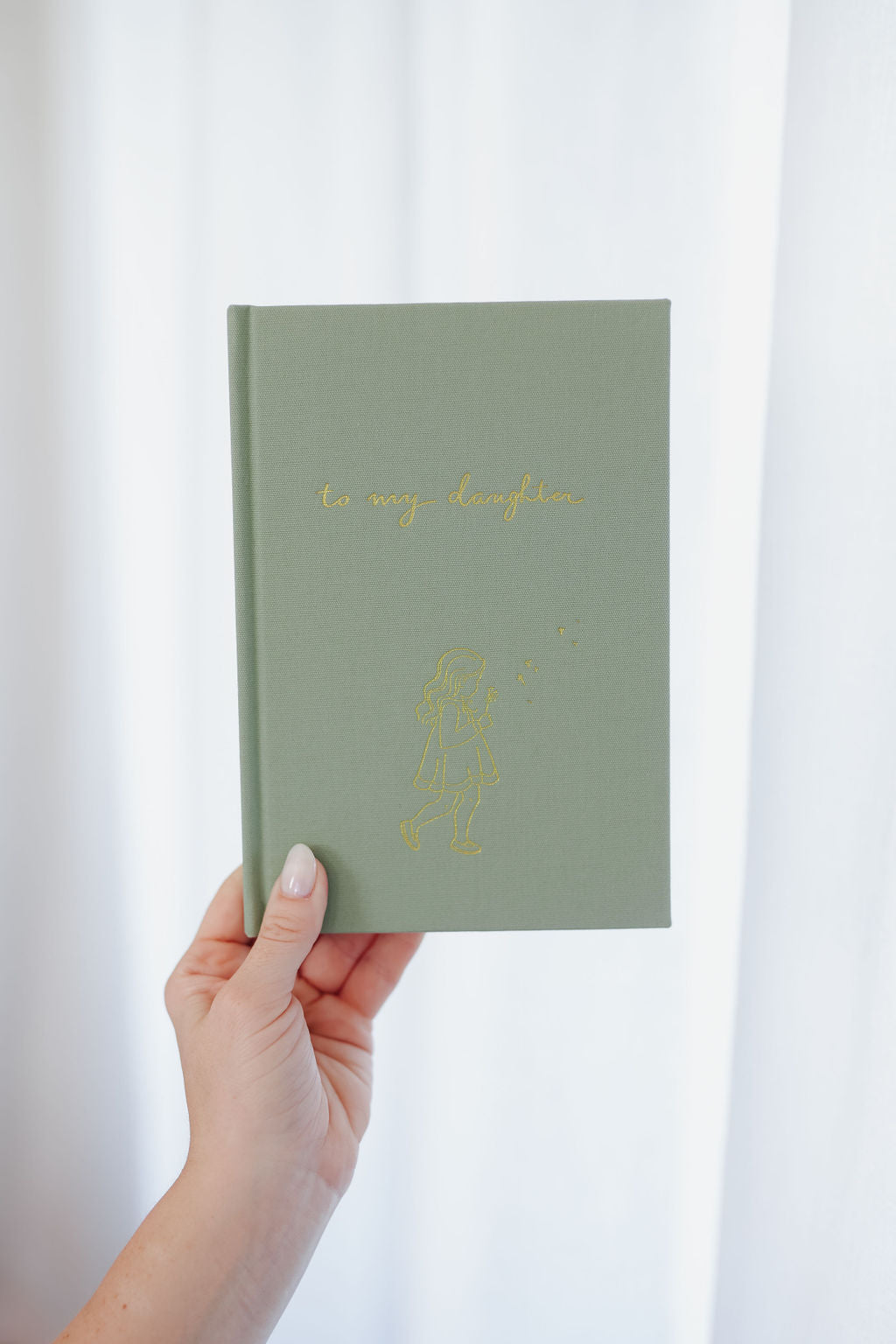 baby journal | to my daughter illustrated | personalised baby gift