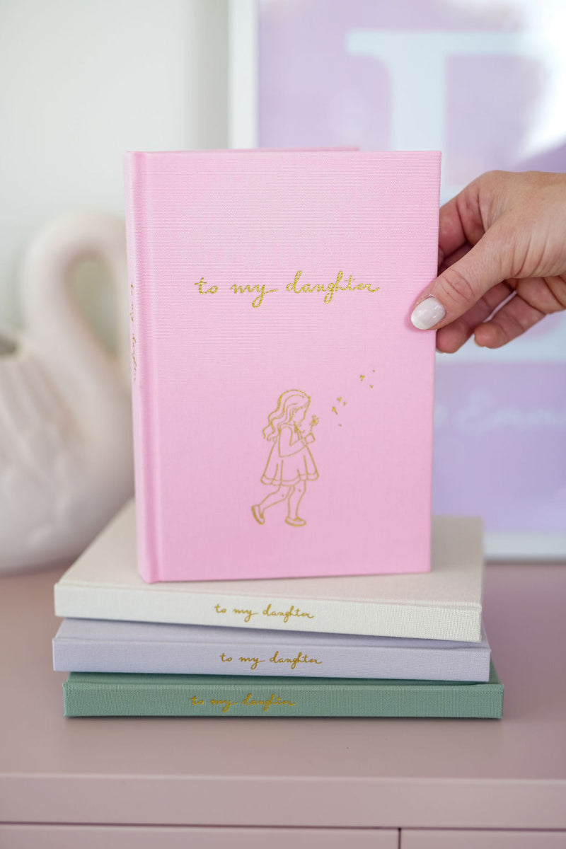 baby journal | to my daughter illustrated | personalised baby gift