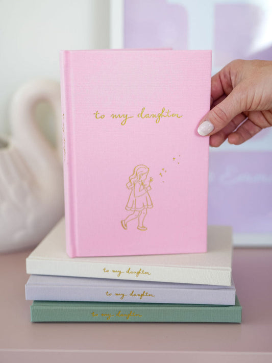baby journal | to my daughter illustrated | personalised baby gift